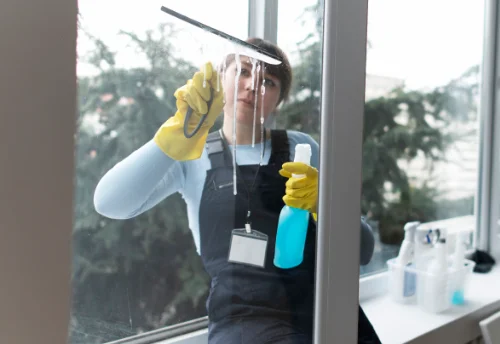 Nettoyage de vitres intérieures et extérieures à Saint-Nabord
